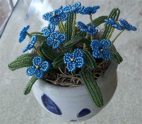 Beaded Flower Pattern - Pattern Inspiration Daily