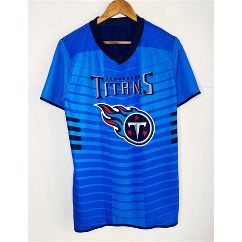 TENNESSEE REVERSIBLE TITANS FLAG SIZE-M NFL JERSEYS. – Brandhacker