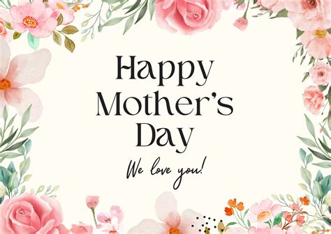 Happy Mother's Day Printable | Fanny Printable