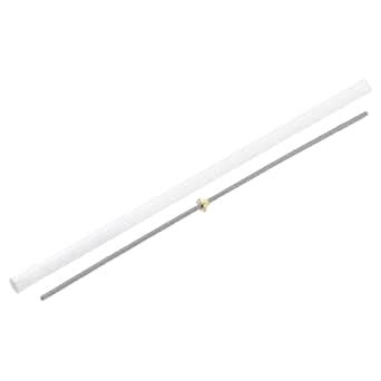 uxcell 1Pcs 750mm Tr8x8 Lead Screw with Brass Nut (Acme Thread, 2mm ...