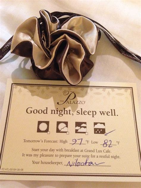 How cute!! Turn down service, Palazzo hotel | Bed and breakfast, Bed ...