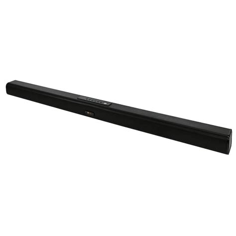 QFX 2.28-in 4-Channel Bluetooth Compatibility Black Sound Bar SB-2037D ...