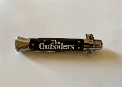 The Outsiders "Stay Gold" 9-Inch Switchblade Stiletto Knife. | The ...