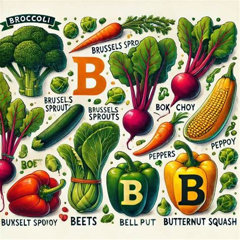 Vegetables That Start With B: List and Benefits