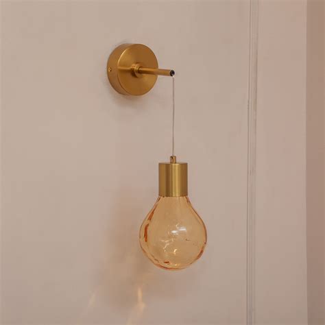 Glass Theory LED Wall Light for Living & Bedroom | Light & Living