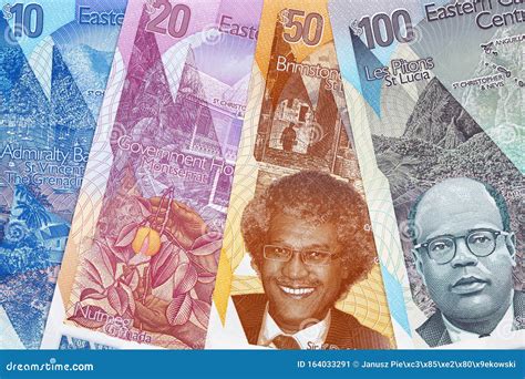 Eastern Caribbean Dollar a Background Stock Image - Image of money, eastern: 164033291