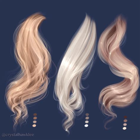digital art hair