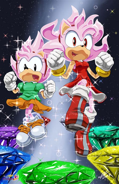 Super Amy Rose by DR-Studios on DeviantArt