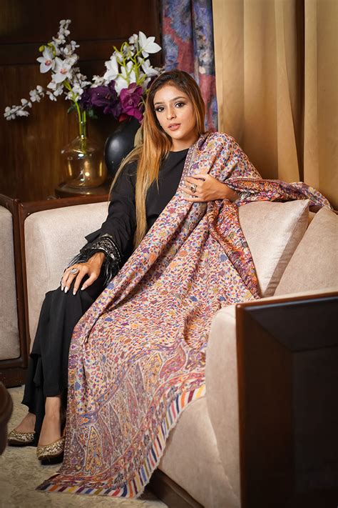 Kaani Jaal, Fine wool Pashmina, Luxury Full Size, Soft & Warm Shawl ...