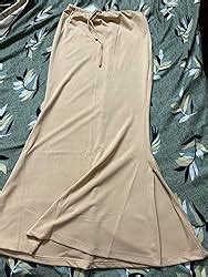 Amazon Brand - Anarva Lycra Saree Shapewear Petticoat for Women, Cotton ...