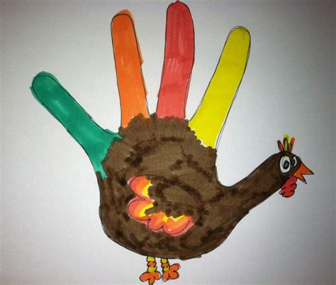 10 Handprint Turkeys