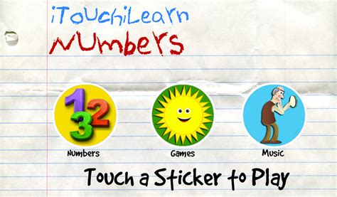 Image result for Touch Learn Numbers App