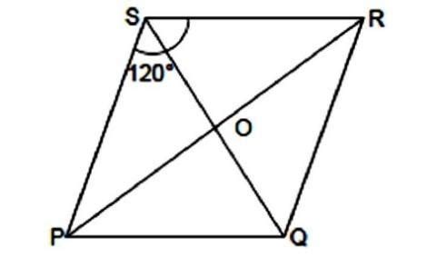 18. PQRS is a rhombus with PSR = 120°. There are two fire stations at S ...