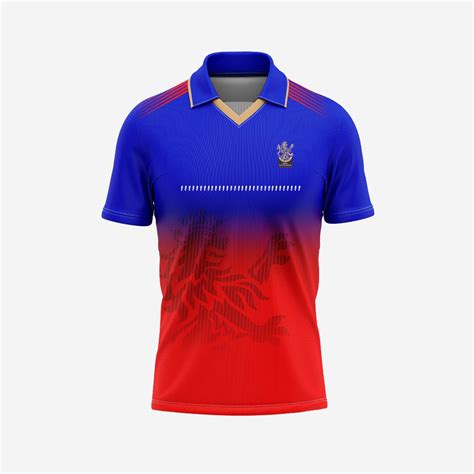 Customized Cricket RCB Jersey 2024 - DM3 Sports Wear