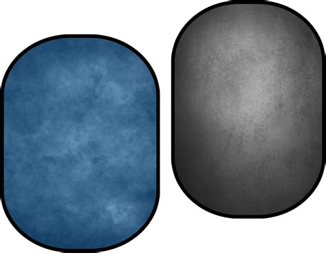 Buy Kate Collapsible Backdrop Pop Up Photo Backdrops Grey Blue Foldable ...