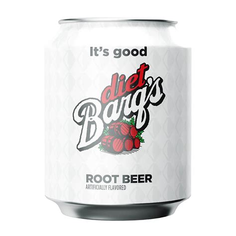 Diet Barq's Root Beer Soda Soft Drink Can 250ml - 3D Model by murtazaboyraz