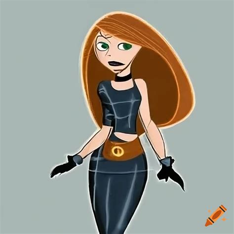Kim possible character on Craiyon