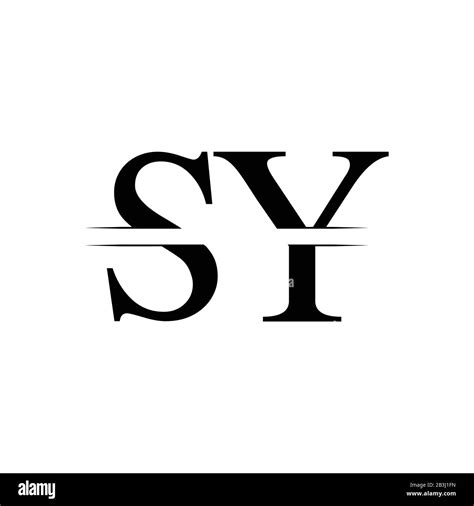 SY logo monogram emblem style with crown shape design template 4284051 ...