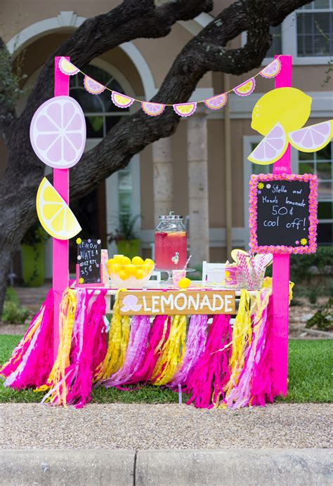 Lemonade Stand Ideas How To Make A Lemonade Stand » DIY From Lovely
