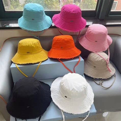 2023Woman Designer Bucket Hats Summer Le Bob Artichaut Sun hat ...