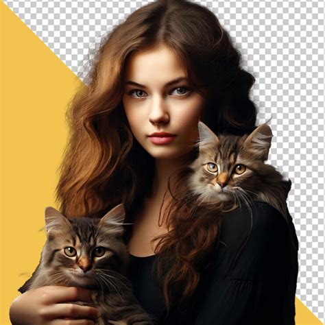 A cat in the background and celebrate international cat day | Premium ...