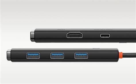 Baseus Lite Series 5-in-1 Type-C Hub | HDMI 4K, 3× USB 3.0, 100W PD ...