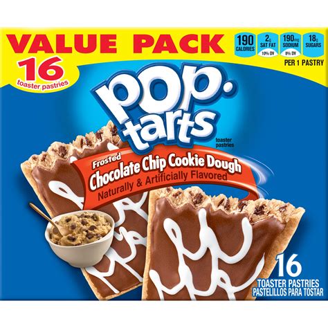 Pop Tarts Chocolate Chip Cookie Dough Nutrition Facts | Besto Blog