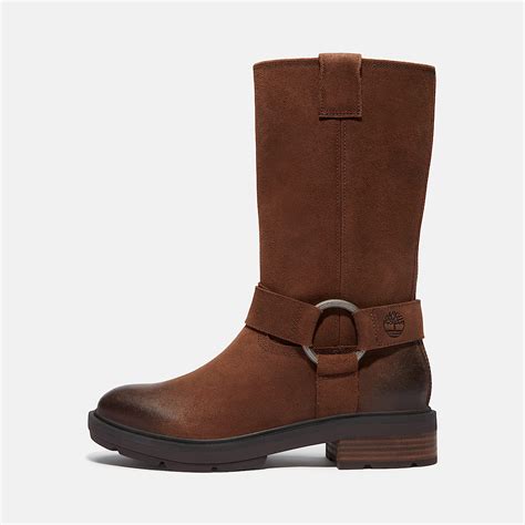 Brimfield Tall Pull On Boot for Women in Dark Brown