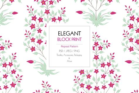 Image result for Block Print Pattern