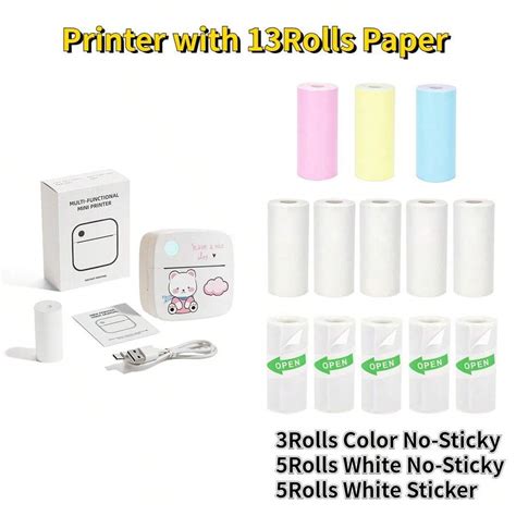 Mini Color Sticker Printer 的图像结果