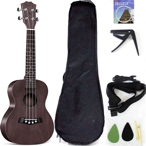 Martin Smith UK-212 Ultimate Soprano UKulele Starter Kit (Black ...