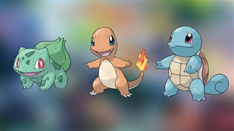 How to get the Kanto starters Bulbasaur, Charmander, and Squirtle in ...