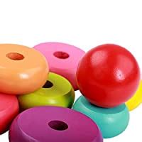 Buy Toyshine Rainbow Stacking Rings - Multi Colour Online at Low Prices ...