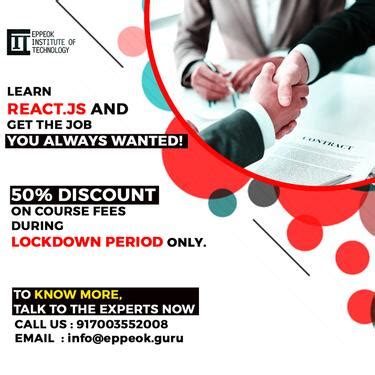 Certified REACTJS Training With 100 Job Guarantee - Software Training ...
