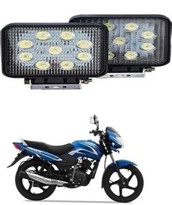 THE ONE CUSTOM FOG LIGHT 9 LED 27 WATT SQUARE 205 Fog Lamp Motorbike ...