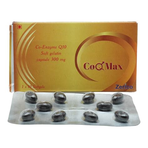 Co Q Max 300Mg Softgel Capsule | Uses, Side Effects, Price | Apollo ...