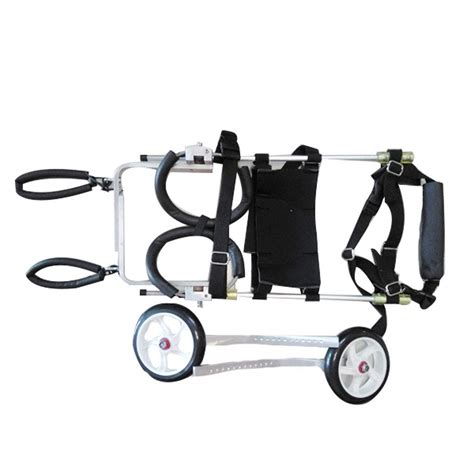 Buy Dog Wheelchair Adjustable Pet Wheelchair Shock Absorber Dog ...