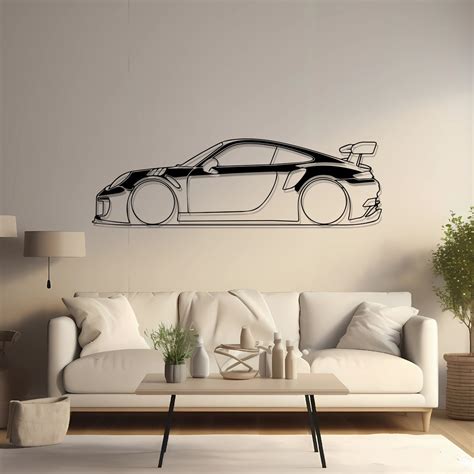 Metal Wall Art Sport Car Wall Art Car Lovers Automotive Decor - Etsy