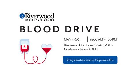 Blood Drive, 200 Bunker Hill Dr, Aitkin, MN, United States, Minnesota ...