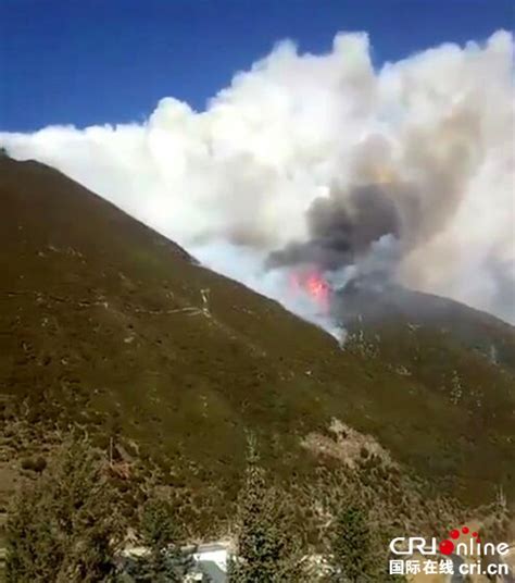 甘孜雅江发生森林火灾 疏散2个村400余名村民-国际在线
