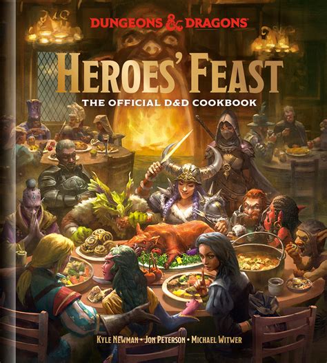 D&D: It's A Cookbook! Heroes' Feast Cover Reveal And Pre-Order - Bell ...