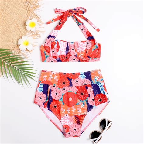 AXXD Women's One Piece Swimsuit Red Bikini Swimsuit Women - Walmart.com