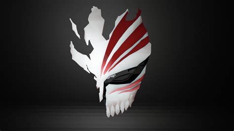 Ichigo Hollow Mask 3D Model at Tarah Gordon blog
