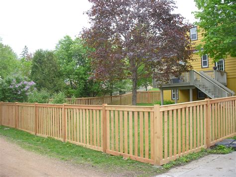 Cedar Picket | Backyard fences, Privacy fence designs, Wood picket fence