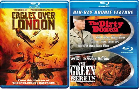 Buy Dirty Battle Triple War Movie Collection + Green Berets John Wayne ...
