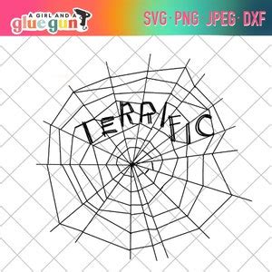 Charlotte's Web TERRIFIC SVG Cut File - Etsy India