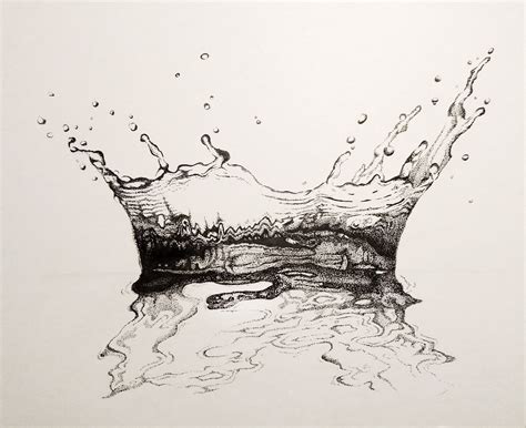 Drawing A Splash at Kasey Bailey blog