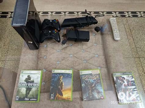 Xbox 360 + all accessories + 4 games - Games & Entertainment - 1806102990