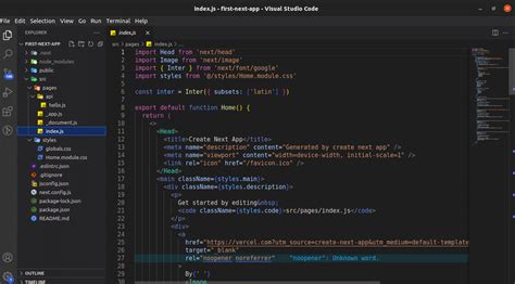 Image result for vs Code. Next JS How to Run Codde