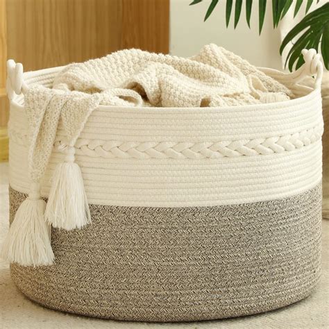 Pottery Barn Basket For Blankets at Brandon Myers blog
